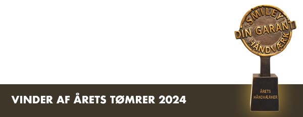 vinder af a°rets tømrer 2024