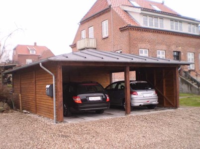 Lav carport til 2 biler